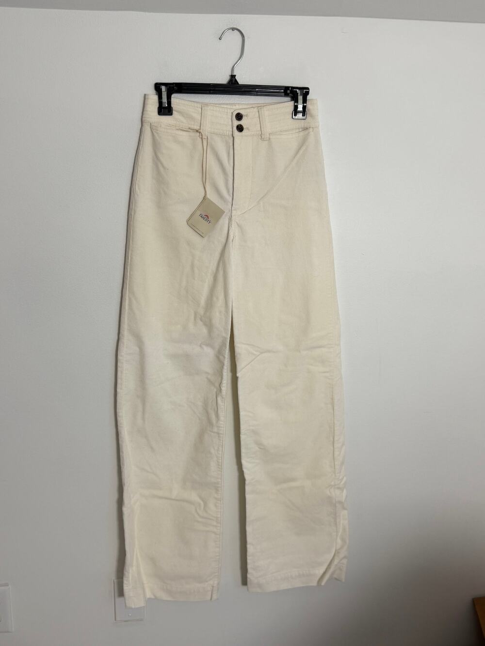 Faherty Stretch‎ Cord Wide Leg Blank NWT size 26